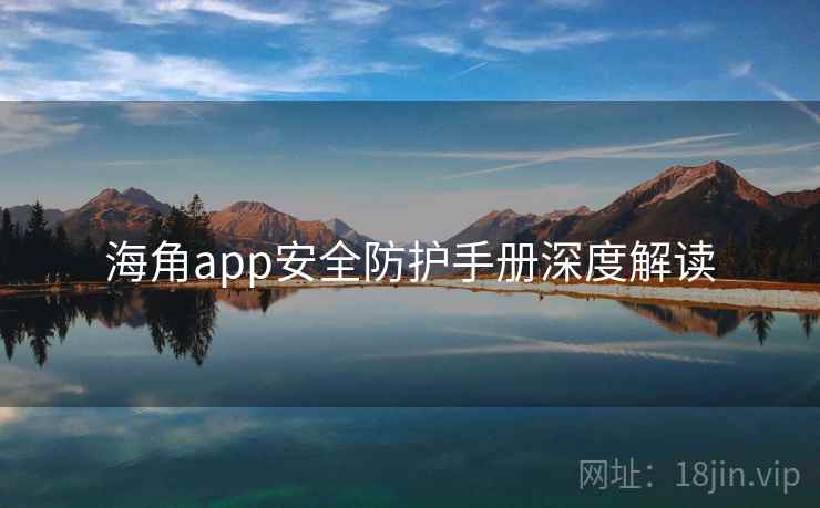 海角app安全防护手册深度解读